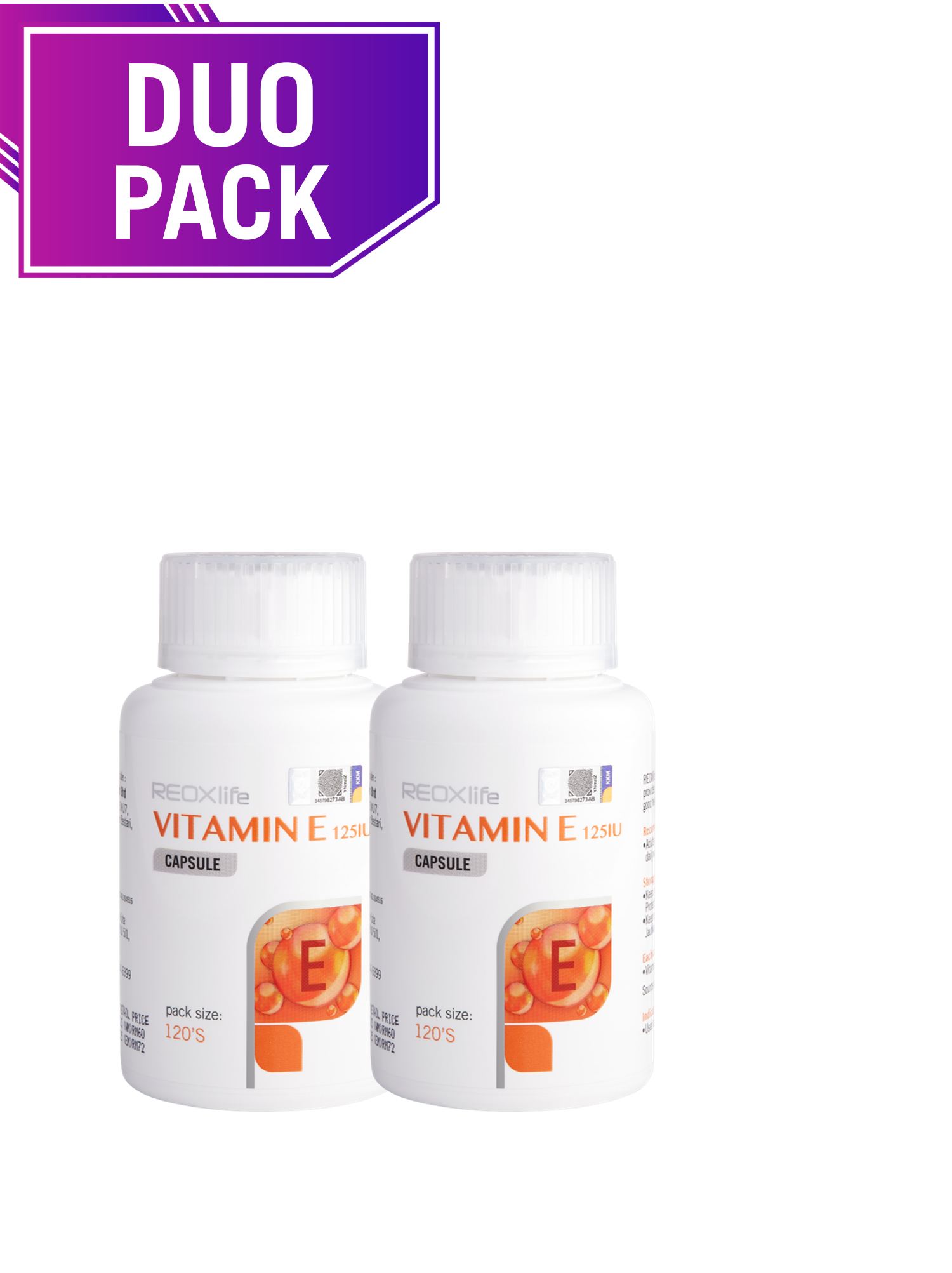 REOXlife Vitamin E (DUO PACK)
